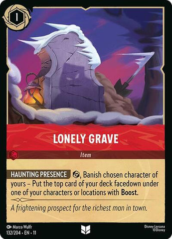 Lonely Grave - Cold Foil (Winterspell)(11-132/204)(U)