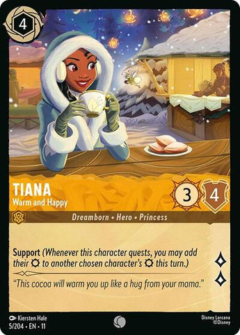 Tiana - Warm and Happy (Winterspell)(11-005/204)(C)