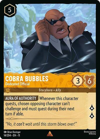 Cobra Bubbles - Dedicated Official (Winterspell)(11-014/204)(R)