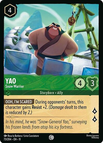 Yao - Snow Warrior (Winterspell)(11-073/204)(C)