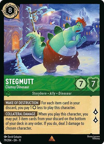 Stegmutt - Clumsy Dinosaur (Winterspell)(11-079/204)(R)