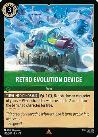Retro Evolution Device - Cold Foil (Winterspell)(11-100/204)(R)