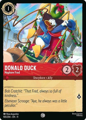 Donald Duck - Nephew Fred (Winterspell)(11-105/204)(C)