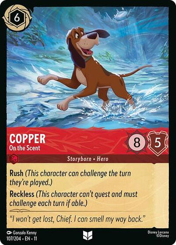 Copper - On the Scent (Winterspell)(11-107/204)(U)