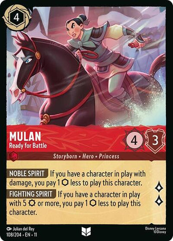 Mulan - Ready for Battle (Winterspell)(11-108/204)(U)