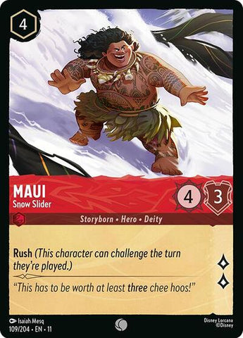 Maui - Snow Slider - Cold Foil (Winterspell)(11-109/204)(C)