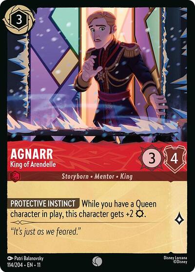 Agnarr - King of Arendelle (Winterspell)(11-114/204)(C)