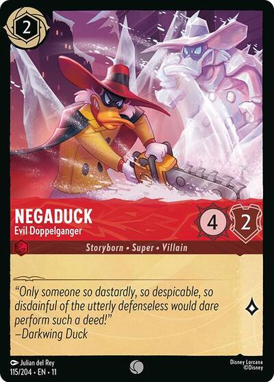 Negaduck - Evil Doppelganger (Winterspell)(11-115/204)(C)