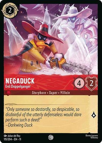 Negaduck - Evil Doppelganger - Cold Foil (Winterspell)(11-115/204)(C)