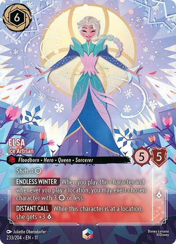 Elsa - Ice Artisan - Holofoil (Winterspell)(11-233/204)(E)