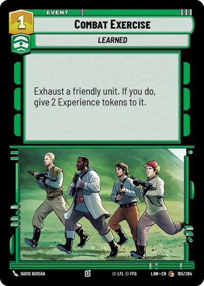 Combat Exercise (A Lawless Time)(LAW-165/264)(C)