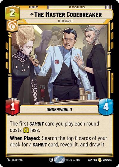 The Master Codebreaker, High Stakes (A Lawless Time)(LAW-229/264)(R)