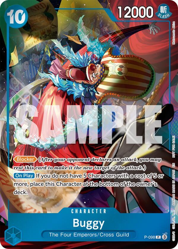 Buggy [Event Pack Vol. 8] [Foil] (One Piece Promotion Cards)(P-098)(PR)