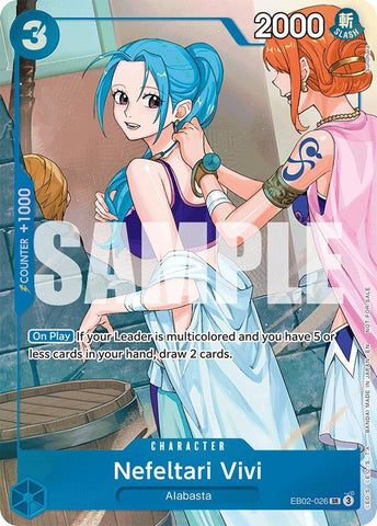 Nefeltari Vivi - EB02-026 - Foil (Extra Booster: Heroines Edition)(EB02-026)(SR)