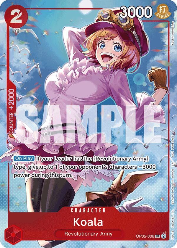 Koala - OP05-006 - Foil (Extra Booster: Heroines Edition)(OP05-006)(SR)