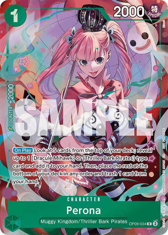 Perona - OP09-034 - Foil (Extra Booster: Heroines Edition)(OP09-034)(R)