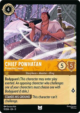 Chief Powhatan - Protective Leader (Winterspell)(11-011/204)(U)