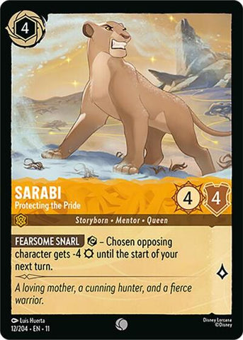 Sarabi - Protecting the Pride (Winterspell)(11-012/204)(C)