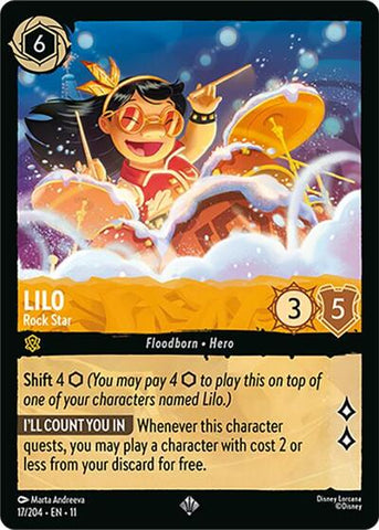 Lilo - Rock Star (Winterspell)(11-017/204)(SR)