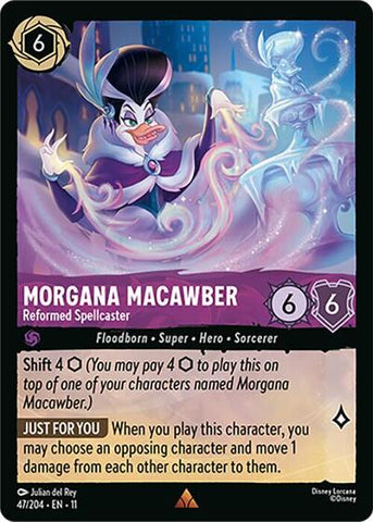 Morgana Macawber - Reformed Spellcaster - Cold Foil (Winterspell)(11-047/204)(R)