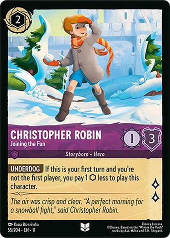 Christopher Robin - Joining the Fun - Cold Foil (Winterspell)(11-055/204)(U)