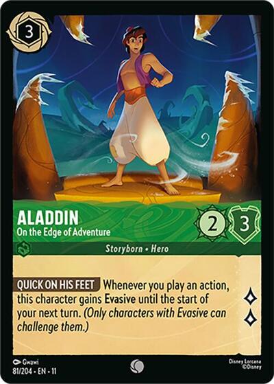 Aladdin - On the Edge of Adventure (Winterspell)(11-081/204)(C)