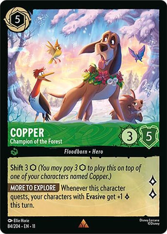Copper - Champion of the Forest - Cold Foil (Winterspell)(11-084/204)(R)