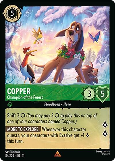 Copper - Champion of the Forest (Winterspell)(11-084/204)(R)