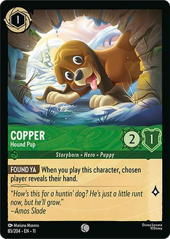 Copper - Hound Pup - Cold Foil (Winterspell)(11-085/204)(C)