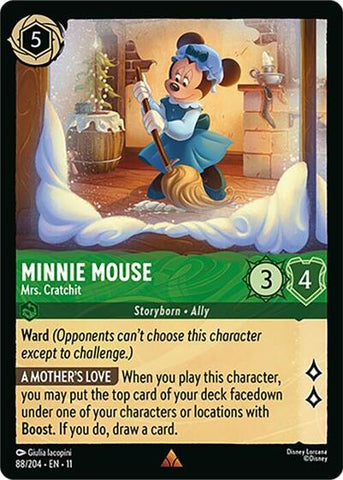 Minnie Mouse - Mrs. Cratchit (Winterspell)(11-088/204)(R)