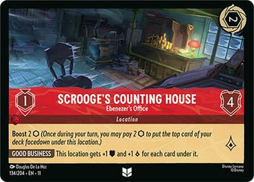 Scrooge's Counting House - Ebenezer's Office - Cold Foil (Winterspell)(11-134/204)(U)