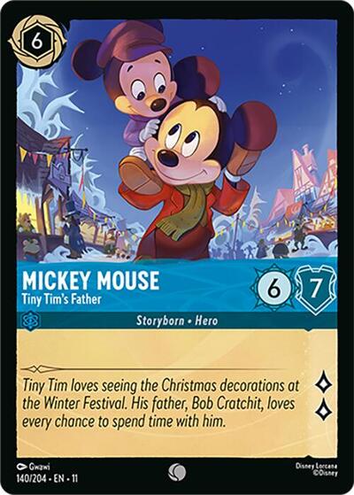 Mickey Mouse - Tiny Tim's Father (Winterspell)(11-140/204)(C)