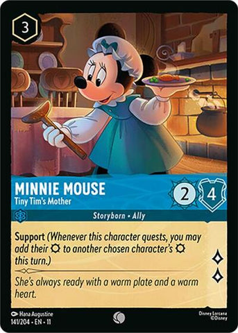 Minnie Mouse - Tiny Tim's Mother - Cold Foil (Winterspell)(11-141/204)(C)