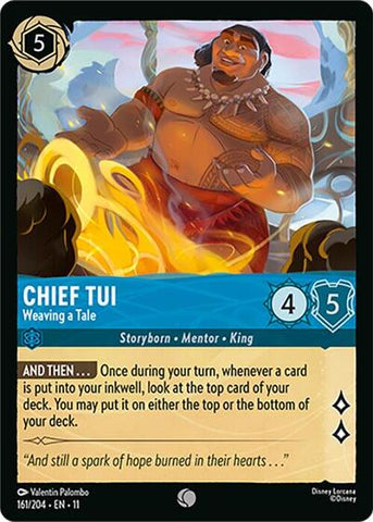 Chief Tui - Weaving a Tale - Cold Foil (Winterspell)(11-161/204)(C)