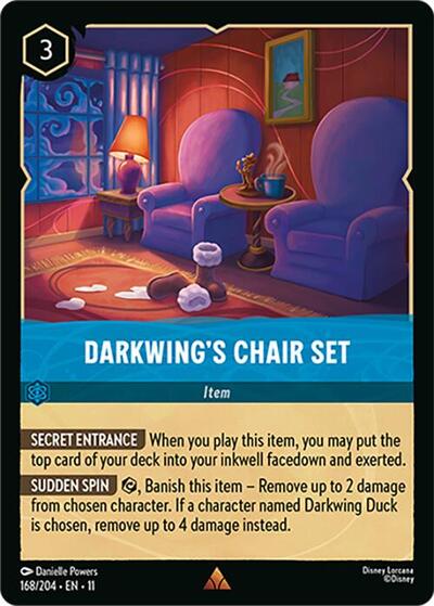 Darkwing's Chair Set - Cold Foil (Winterspell)(11-168/204)(R)