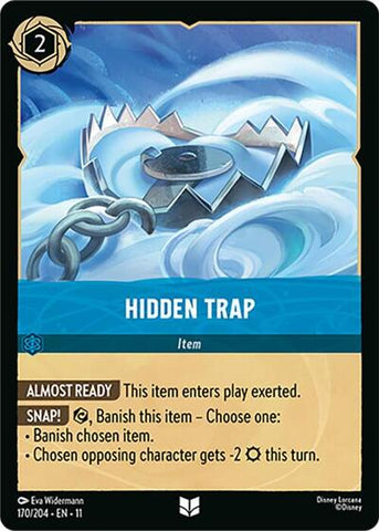 Hidden Trap - Cold Foil (Winterspell)(11-170/204)(U)
