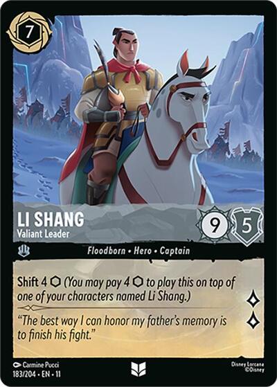 Li Shang - Valiant Leader (Winterspell)(11-183/204)(U)