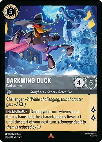 Darkwing Duck - Darkwarrior - Cold Foil (Winterspell)(11-188/204)(R)