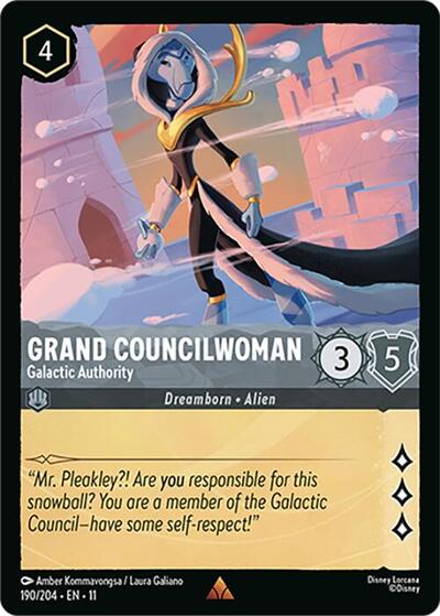 Grand Councilwoman - Galactic Authority (Winterspell)(11-190/204)(R)