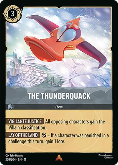 The Thunderquack - Cold Foil (Winterspell)(11-202/204)(R)