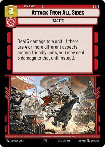 Attack From All Sides (A Lawless Time)(LAW-207/264)(C)