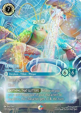 Tamatoa - Seeker of Shine - Holofoil (Winterspell)(11-237/204)(E)