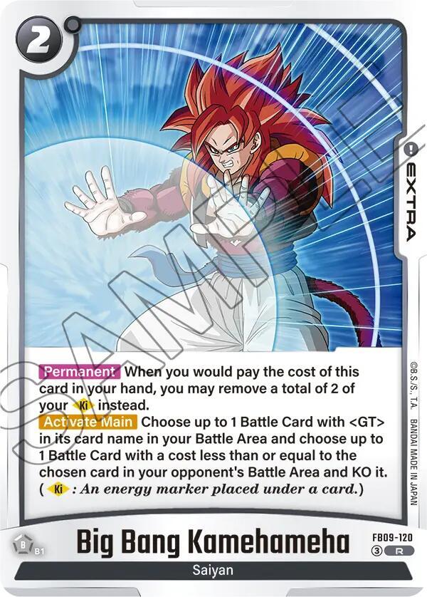 Big Bang Kamehameha [Foil] (FB09-120)(R)
