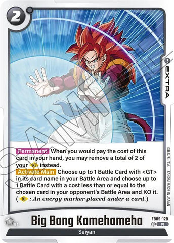 Big Bang Kamehameha [Foil] (FB09-120)(R)