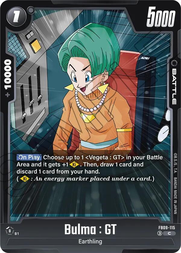 Bulma : GT (FB09-115)(C)