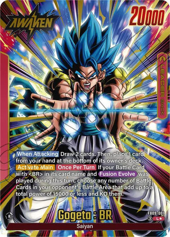 Gogeta : BR [001] [Alternate Art] [Foil] (FB09-001)(L)
