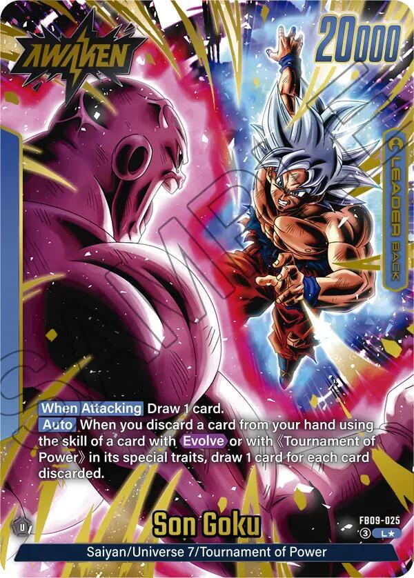 Son Goku [025] [Alternate Art] [Foil] (FB09-025)(L)