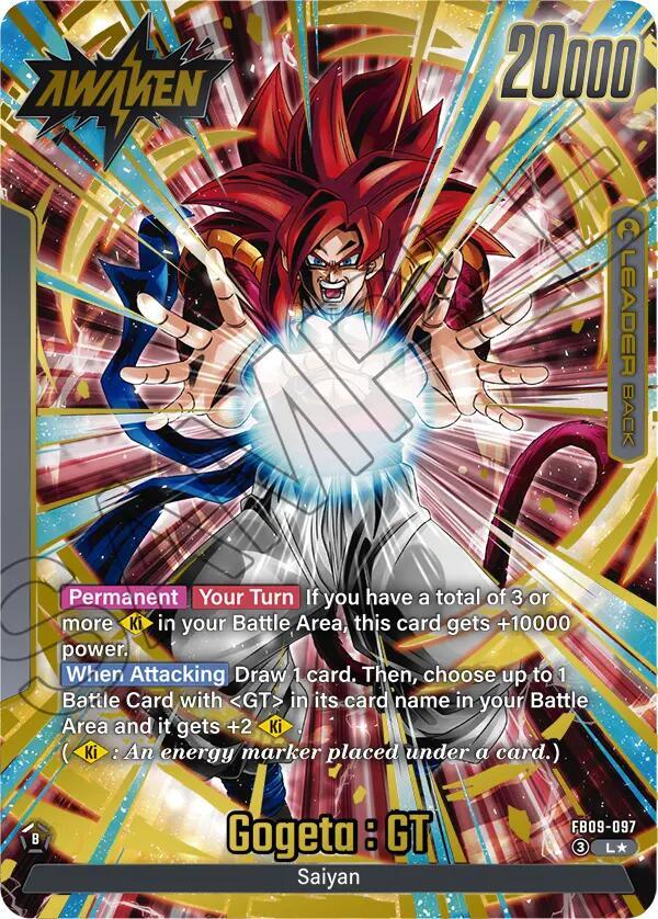 Gogeta : GT [Alternate Art] [Foil] (FB09-097)(L)
