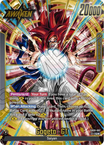 Gogeta : GT [Alternate Art] [Foil] (FB09-097)(L)