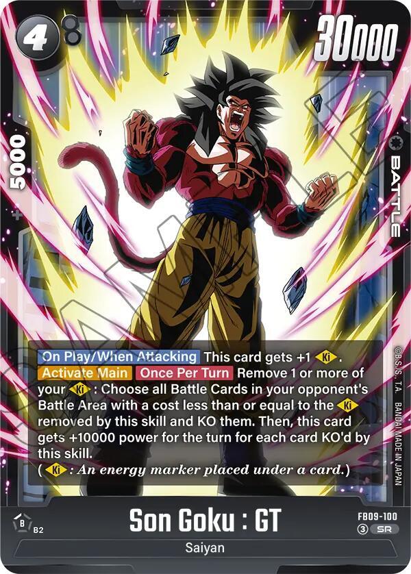Son Goku : GT [100] [Foil] (FB09-100)(SR)